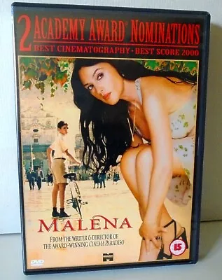 Malena 2000--Region 2--Starring Monica Bellucci/Giuseppe Sulfaro--A Miramax Film • $15