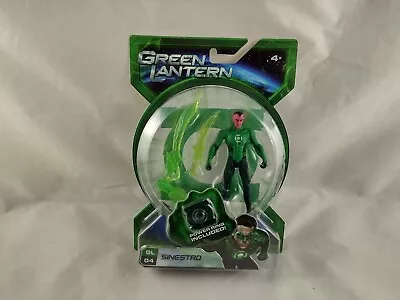 DC Mattel Green Lantern Sinestro 3.75  Action Figure With Power Ring • £21.99