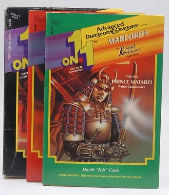 Warlords: An Oriental Adventures Gamebook (Advanced Dungeons & Dragons)   TSR IN • $186.19