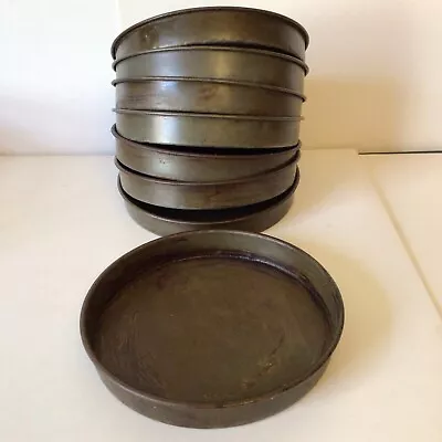 Baking Tin PRICE EACH 18cm X 2.5cm Cake/Flan/Pie Round Kitchenalia USED • £2.20