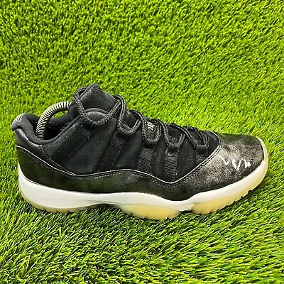 Nike Air Jordan 11 Retro Barons Mens Size 8 Athletic Shoes Sneakers 528895-010 • $89.99