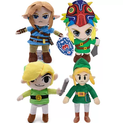 The Legend Of Zelda Soft Plush Toys Link Stuffed Game Doll Kids Birthday Gifts • £12.99