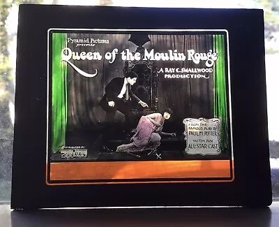 1922 Magic Lantern Slide Movie QUEEN OF THE MOULIN ROUGE Martha Mansfield • $49