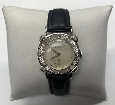 Vintage Longines 14K Diamond Men’s Watch • $1100