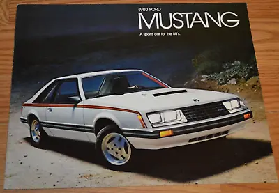 ★★1980 Mustang Trx Hatchback Turbo Original Dealer Advertisement Print Ad-80 • $8.99