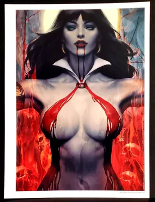  Vampirella  Fine Art Print By Stanley  Artgerm  Lau  12x16 Card Stock New • $13.49