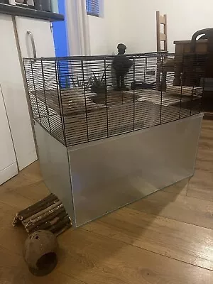 Gerbilarium Habitat Gerbil Hamster Cage X Large USED • £25