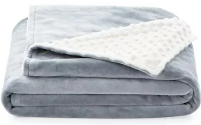 Weighted Blanket Cover 36 X 48 In Comfort Collection Microplush By Linenspa • $12