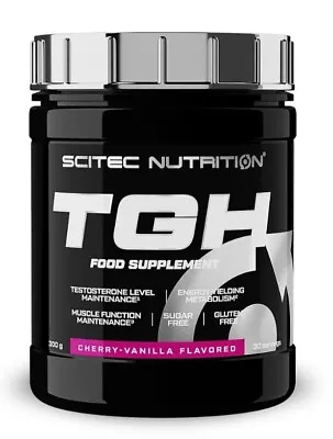 Scitec Nutrition T/GH Hormone Synthesis Support - 300g T-Booster Cherry Vanilla • £19.05