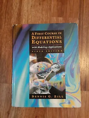 $11.95 • Buy A First Course In Differential Equations With Modeling Applications By Dennis...