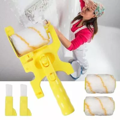 $12.99 • Buy Clean-Cut Paint Edger Roller Brush Safe Tool For Home Room Wall Ceiling Garage