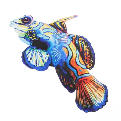  Iron Fish Shaped Decors Metal Garden Wall Art Decoration Pendant • £9.48