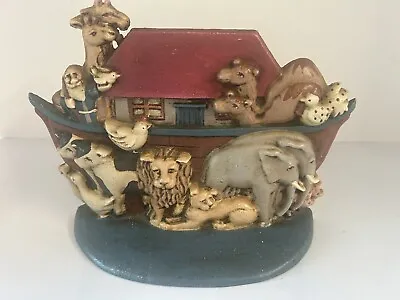 Midwest Of Cannon Falls Importers Cast Iron Noah's Ark Animals Doorstop Stay • $19.90