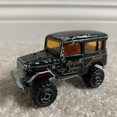 Majorette #277 4x4 Toyota Land Cruiser AFRICAN SAFARI Kenya RAID 86 • $9.99