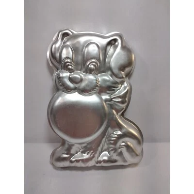 $10.99 • Buy Vintage 502-7636 Wilton Cake Pan Playful Puppy Dog Frisbee 1978