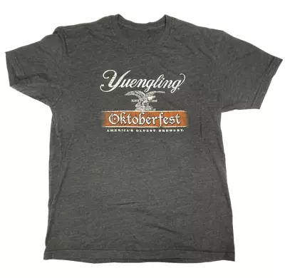 Men's  Yuengling America's Oldest Brewery - Oktoberfest Gray T Shirt Sz Large • $11.99