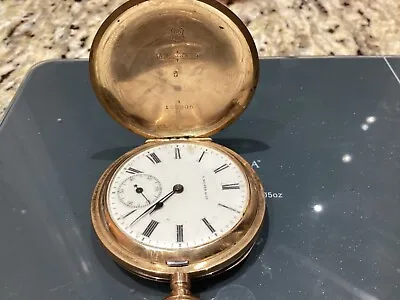 A Moser & Co. Large Pocket Watch 14k Solid Case Running 48mm • $1500