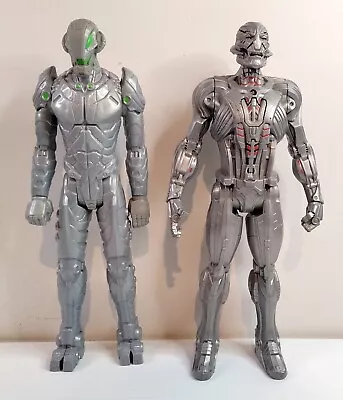 2 X MARVEL ULTRON 12  Action Figures (2015 HASBRO) TITAN HERO 1 X Sound / Lights • $25.66