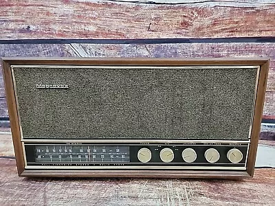 Vintage Magnavox Tabletop Walnut AM/FM 60s Radio - Tested And Working  • $49.99