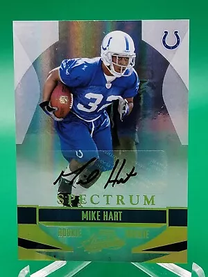 2008 MIKE HART ROOKIE AUTO Absolute Spectrum 3/25 RC Card MICHIGAN Wolverines • $14.95