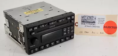 2002 Ford F250 F350 Super Duty Radio 6 CD Player Cassette OEM CD Error • $99.99