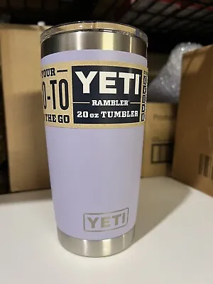 Yeti - Limited Edition - Rambler 20 Oz (591 Ml) Tumbler - Cosmic Lilac - Bnwt • $100