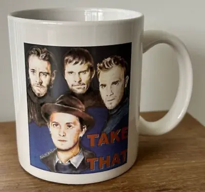 TAKE THAT Gary Barlow Jason Orange Mark Owen Howard Donald Ceramic MUG • £12.95