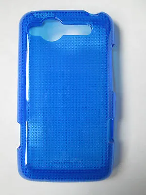 £1.80 • Buy Blue Tpu Case Cover Skin For HTC Salsa Mobile Phone,Blue Squares,aegis