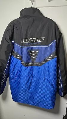 Mens Wulfsport Motocross Jacket Motorcycle Blue UK XL • $31.05