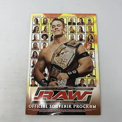 WWE Wrestling 2005 Program Michelle McCool John Cena Batista • $45.99