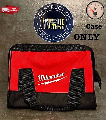 NEW MILWAUKEE 11  X 10  X 8  Small Heavy Duty Contractors Tool Bag Tote Case • $16.10