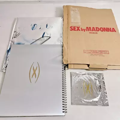 Madonna Photo Collection SEX 1992 Photography Book Japanese Version W/Box CD • $92