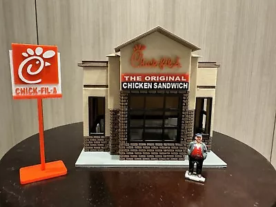 O Scale Chick-Fil-A W/ Interior (Built) • $69.99