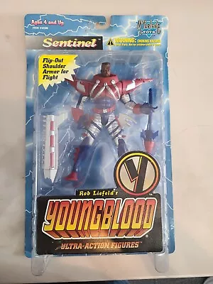 1995 McFarlane Toys Rob Liefeld’s Youngblood SENTINEL Ultra Action Figure • $22