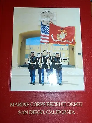 Marine Corps Recruit Depot San Diego California! New Hardback Book! Rare! 2017 • $19.95