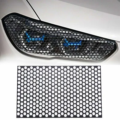 Carbon Fiber Car Rear Tail Light Sticker Tail Lamp Cover Decal Decal Accessories • $7.89