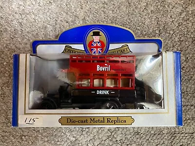 Corgi  / Oxford LGOC / AEC Type X Double Decker Bus Bovril B38 00 Gauge • £1.49