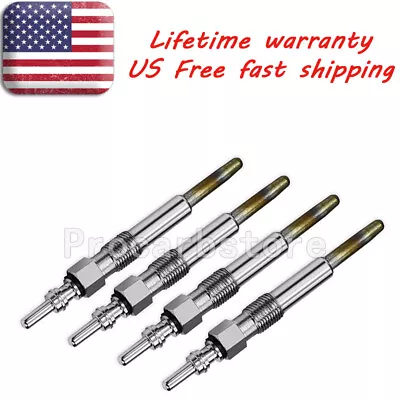 Glow Plugs(4) N10140101 For VW Volkswagen Jetta Beetle Passat 1.9L TDI Diesel US • $16.49