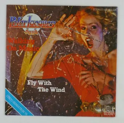 7   Single Vinyl - Peter Jacques Band - Walking On Music - S5821 - K8 • $19.65