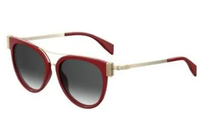 NEW Moschino Sunglasses MOS 023 /S 0C9A 9O Red  / Grey Gradient • $22