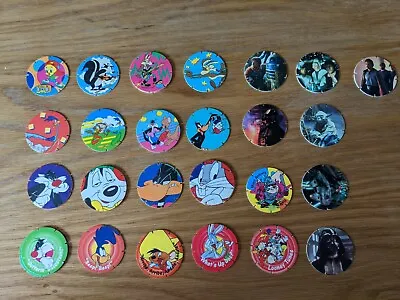 Looney Tunes | Star Wars | Walkers Tazos | 1996 | Job Lot Bundle • £10