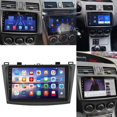 Android 11 For Mazda 3 2010-2013 Car GPS Sat Navi Stereo Radio WIFI FM 4-Core  • $115.79