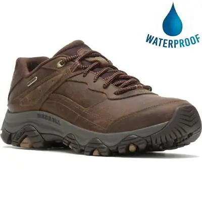 Merrell Mens Moab Adventure 3 Brown Waterproof Walking Hiking Shoes Size UK 8-14 • £96.99