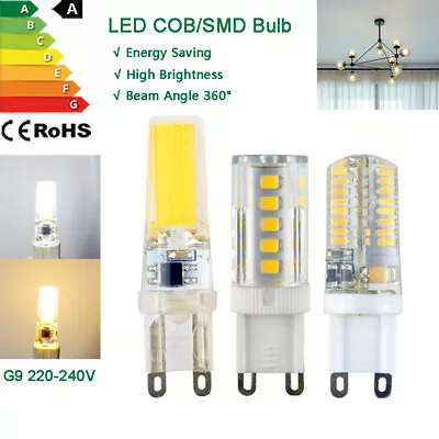 G9 Led Bulb 220V COB Daylight 5000k Cold Warm White SMD 2835 4W 5W 6W Corn Lamp • $2.17