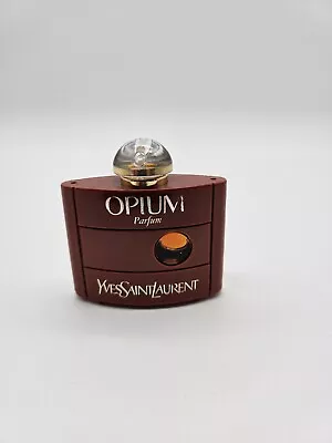 Vintage YSL Opium Parfum Perfume  1/4 Oz Yves Saint Laurent OPIUM Perfume • $64.99