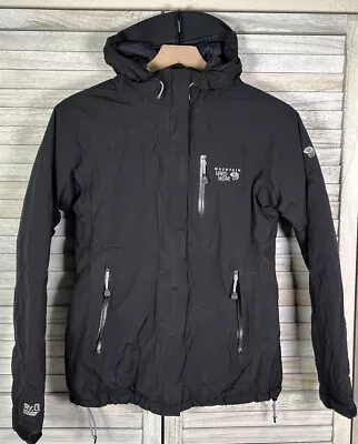 Mountain Hardwear Women's XS Black Hooded Insulated Jacket • $20.99