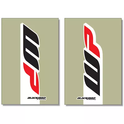 Blackbird Mx WP 2017 Clear Motocross Dirt Bike Fork Decals • $34.95