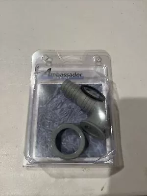 Ambassador Marine Grade Hose Barb Adapter Model #S00-0022-PL-R / G3 • $14.99