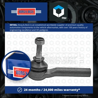 $23.75 • Buy Tie / Track Rod End Fits CHRYSLER VOYAGER Mk3 2.8D Outer 04 To 08 ENR Joint B&B