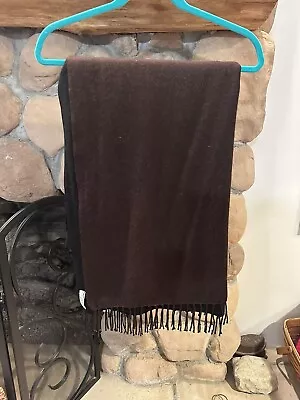 Bajra Cashmere|Himalayan|Shawl/Scarf|  Black Fade To Brown Made In India • $55